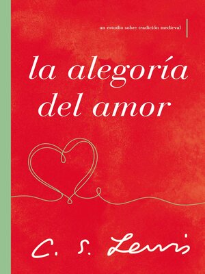 cover image of La alegoría del amor